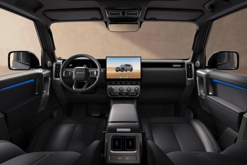 iCAUR V25: SUV Elektrik Kotak Dengan Pilihan BEV dan REEV