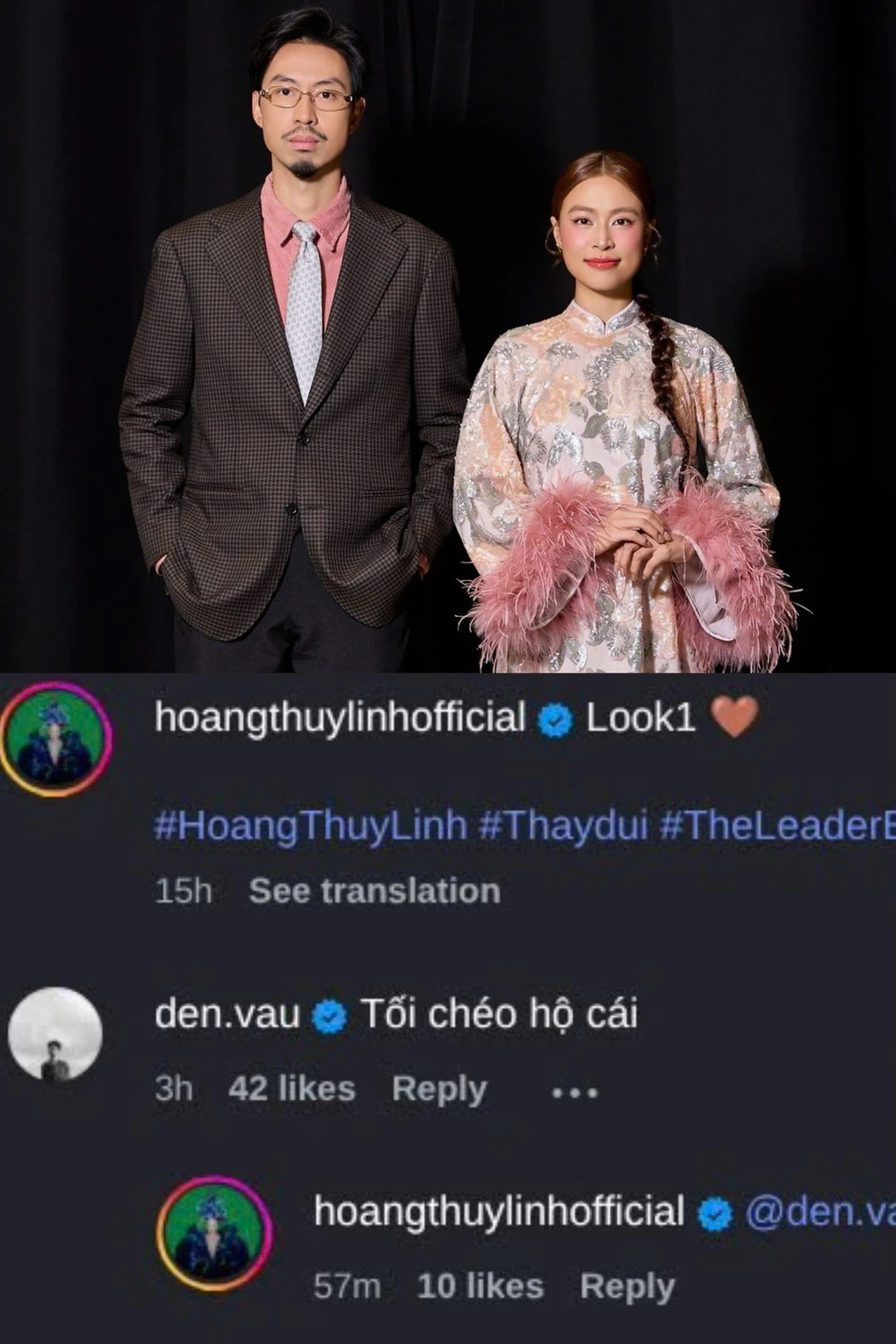 Đen Vâu và Hoàng Thùy Linh: Tương tác vui, liệu có hợp tác mới?