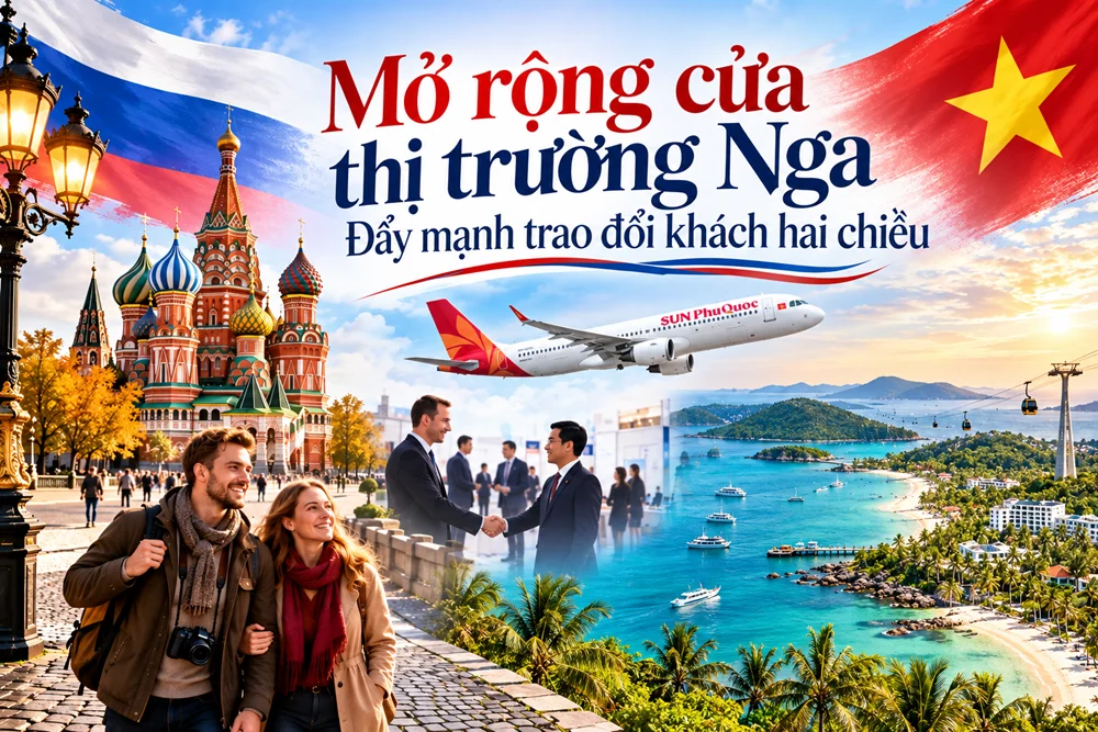 Nga miễn visa cho du khách Việt: Cú hích hay phép thử cho du lịch hai chiều?
