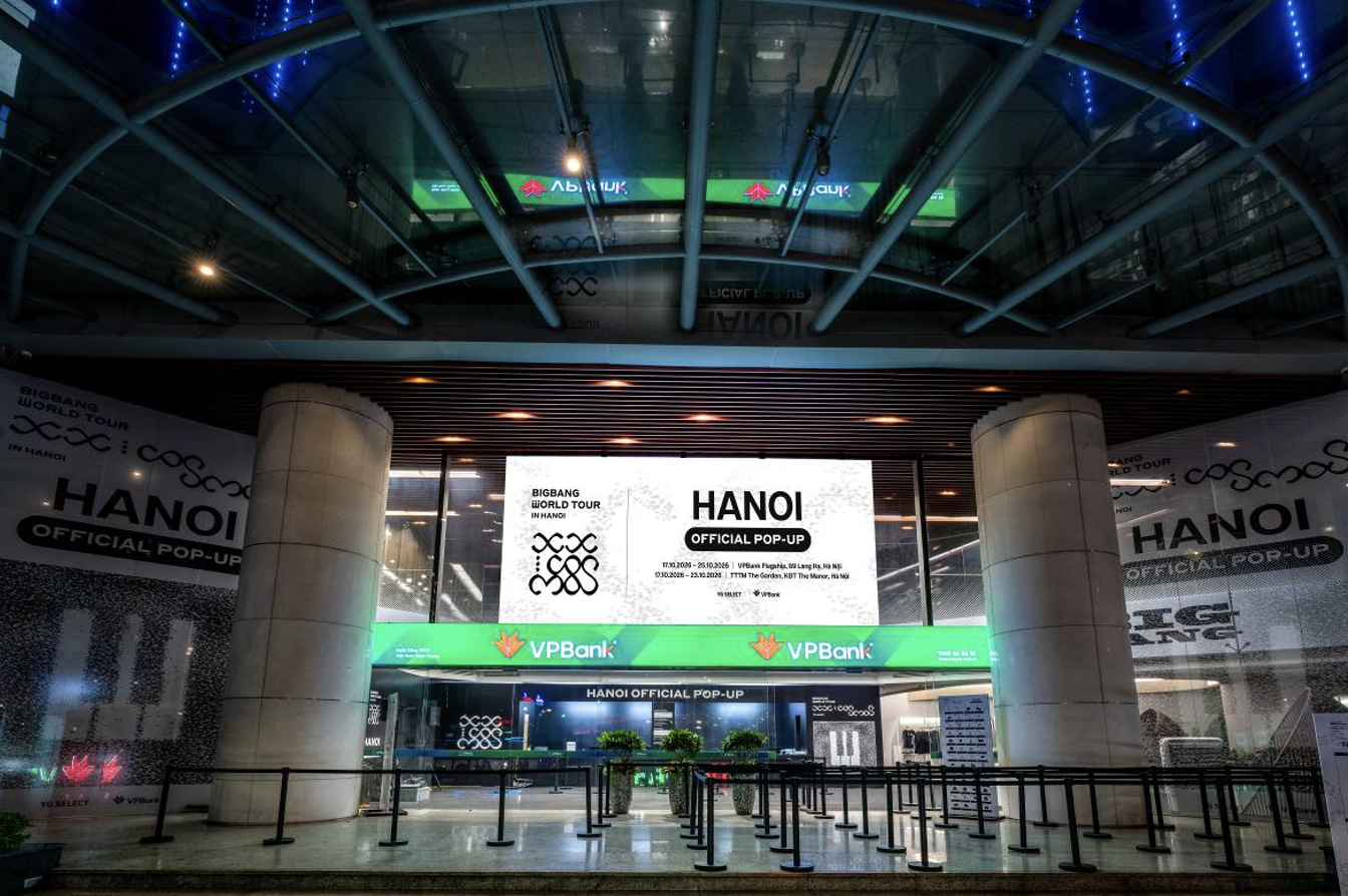 Từ ngân hàng đến pop-up store: cú liều táo bạo của VPBank với BIGBANG