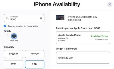Apple mở lại đặt trước iPhone Duo, nhưng máy vẫn khan hàng