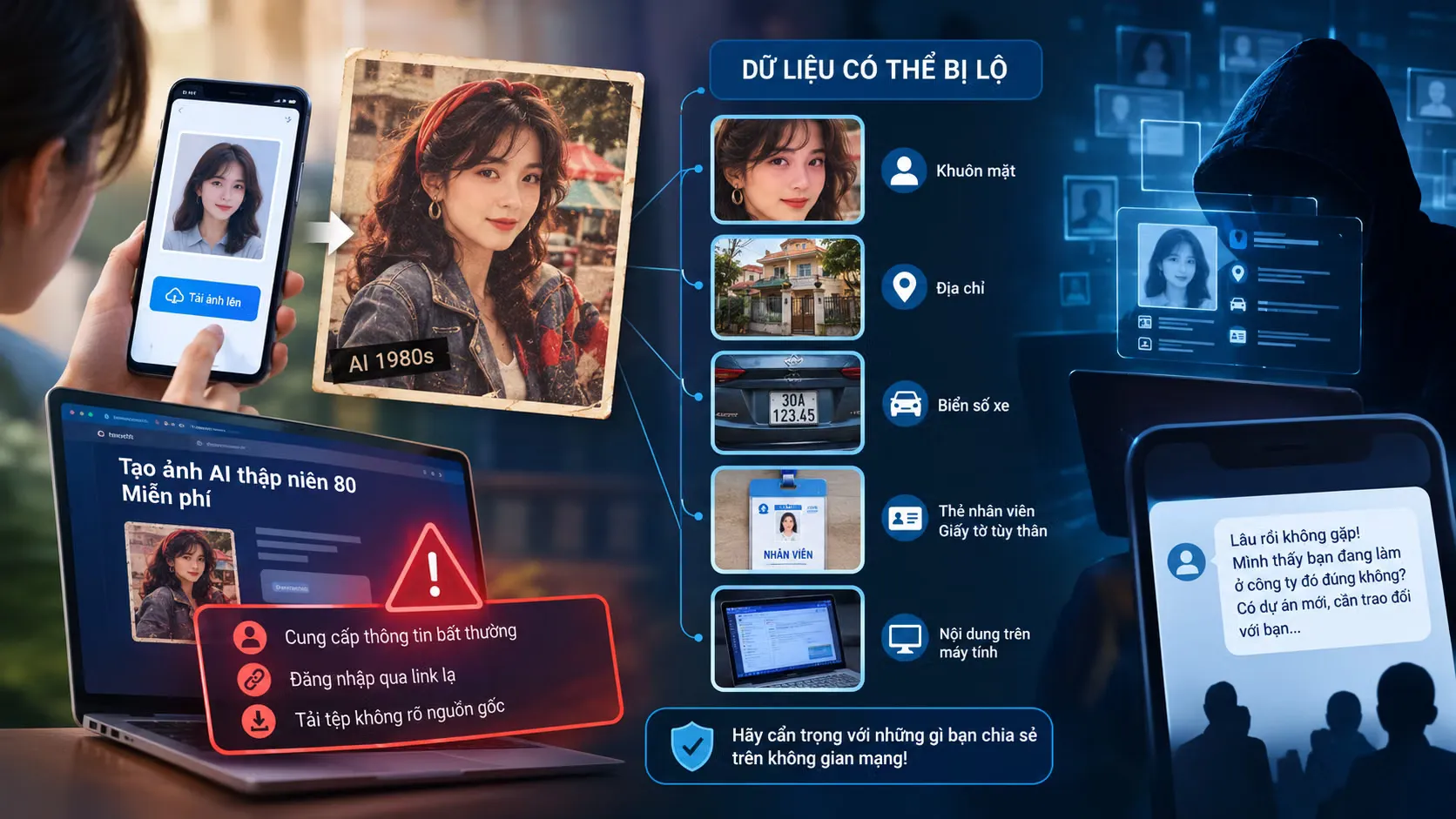 Lừa đảo AI và deepfake: Những cái bẫy mới trên mạng