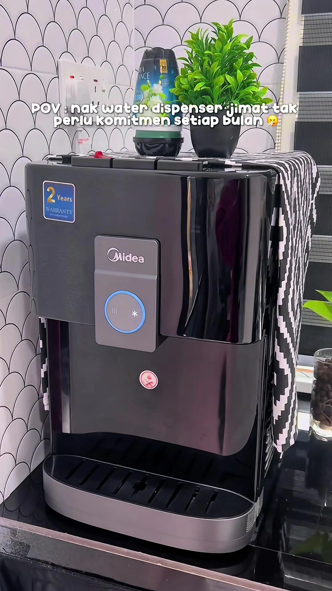 Dispenser Air Rumah Sewa: Pam Botol RM3.50, Tabletop RM146, Standing RM329 vs Sewa Bulanan RM59 — Saya Kira Bil Elektrik