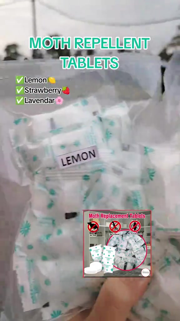 Ubat Gegat Rumah Sewa: Kapur Barus, Parablock, Tablet Wangi, Cedar & Vacuum Bag — Mana Halau, Mana Bunuh, Harga RM0.99