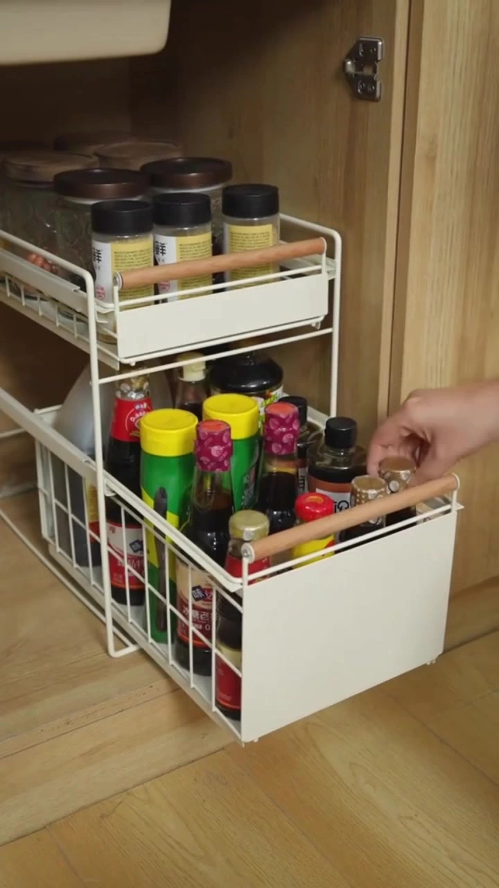 Rak Bawah Sinki Rumah Sewa: Rak Tarik, Expandable, Rak Periuk & Pull-Out — Dari RM14.90 & Cara Lepas Paip