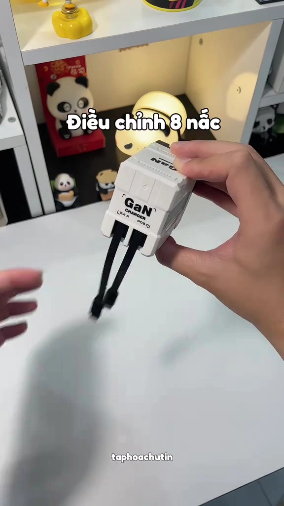 Củ sạc GaN 120W dây rút phủ kín TikTok tháng 10/2026: mình bóc con số 120W rồi chốt đáng mua hay nên né
