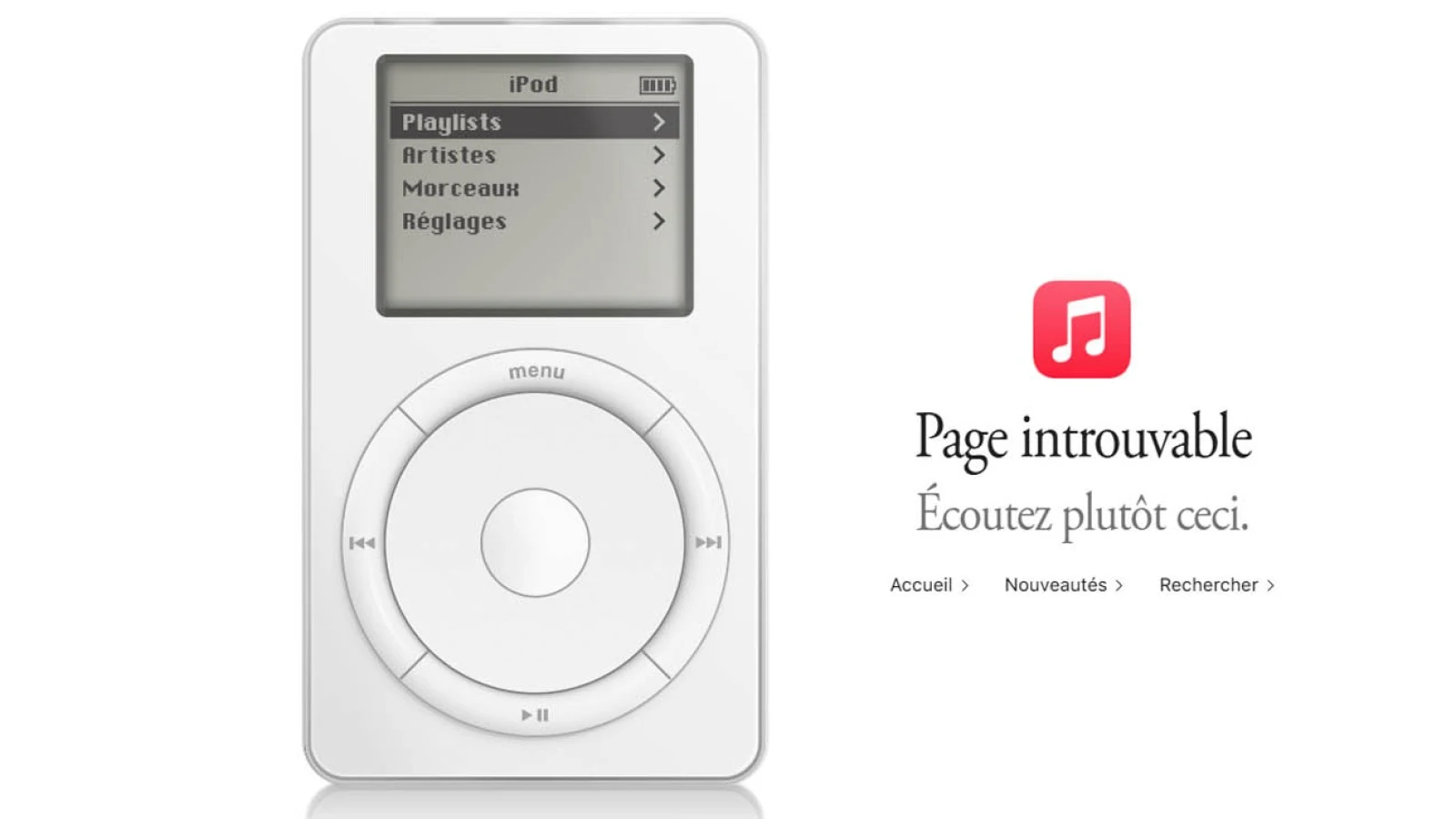 Cách khám phá iPod easter egg ẩn trên Apple Music lỗi 404