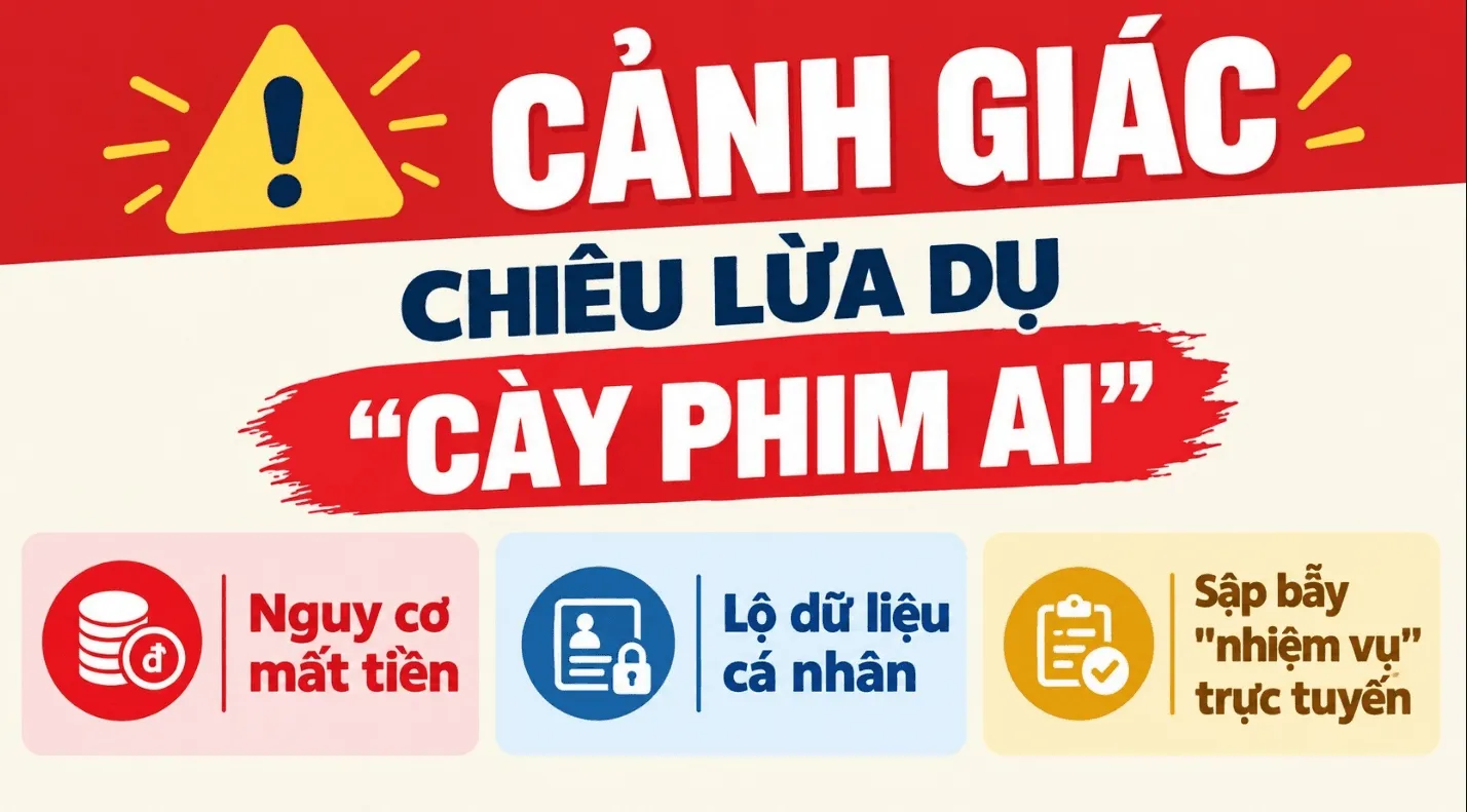 Cảnh giác ứng dụng xem phim AI trả tiền: Nhận diện bẫy nạp phí và đánh cắp dữ liệu