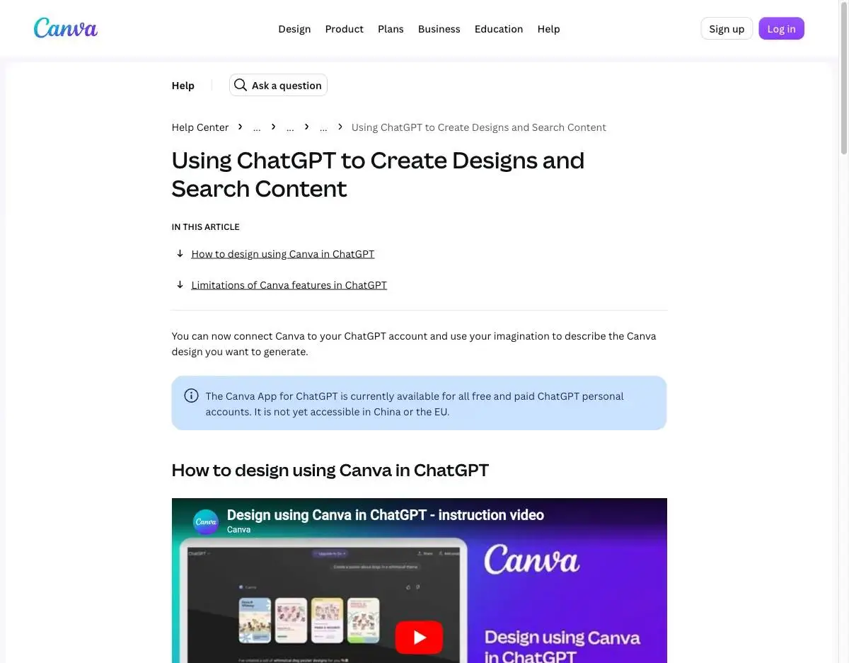 Thiết kế chuyên nghiệp trong 10 phút với Canva ChatGPT plugin