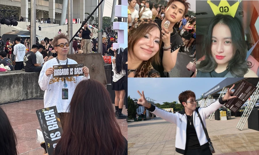 OSAD mải giao lưu, Mason Nguyễn cuồng nhiệt cổ vũ Daesung tại concert BIGBANG