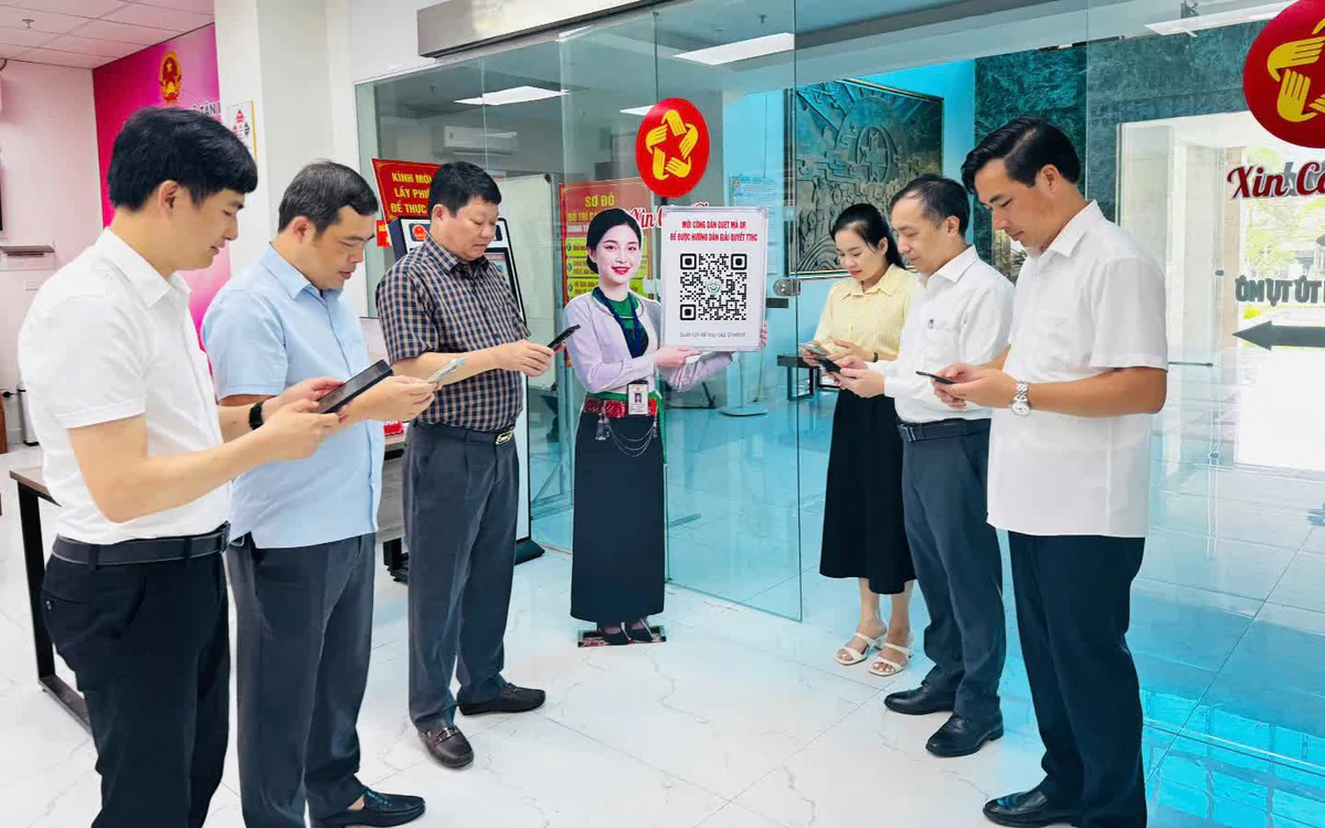 Mini app Zalo giúp người dân Tân Lạc chủ động hơn khi làm thủ tục