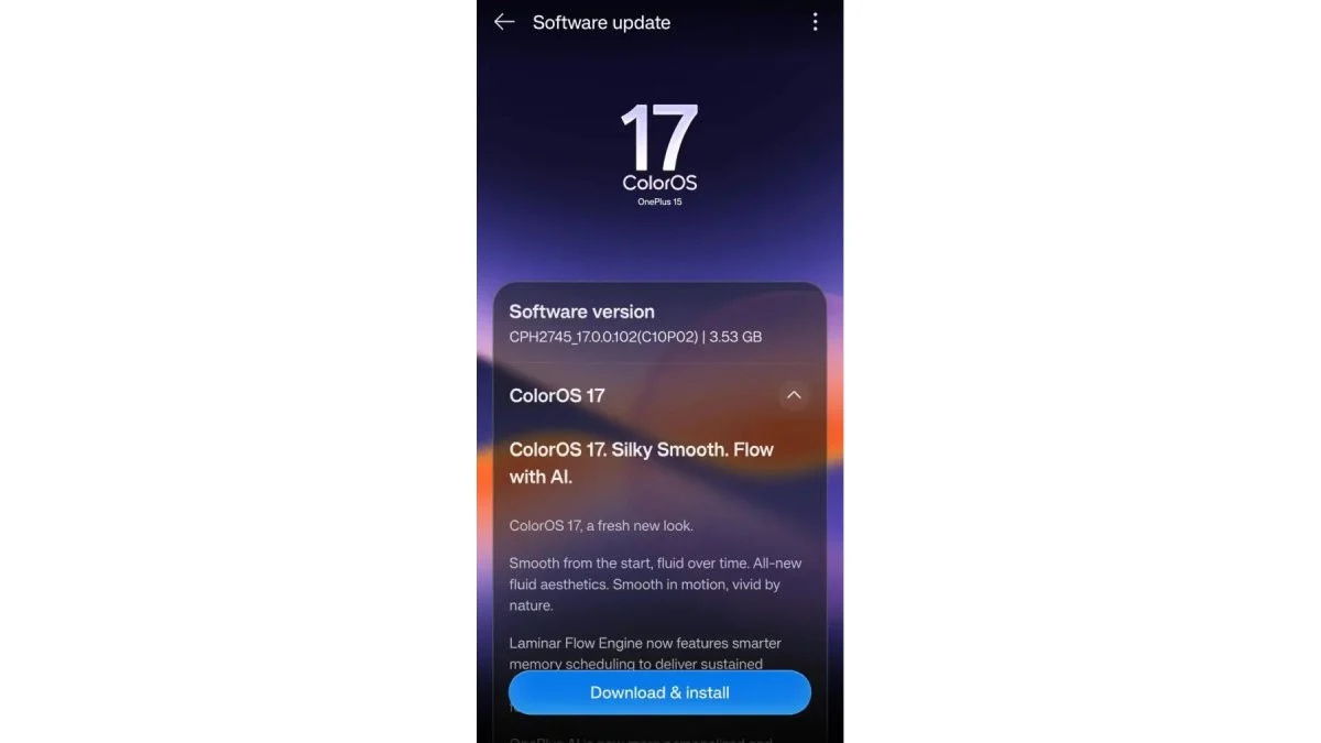 OnePlus và OPPO tăng tốc phát hành Android 17: ColorOS 17 đổi cuộc chơi