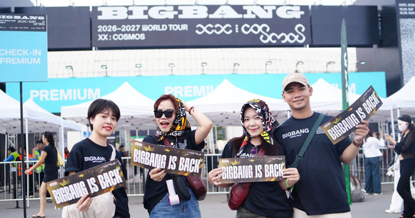 BIGBANG Mang Không Khí Kỷ Niệm 20 Năm Đến Mỹ Đình