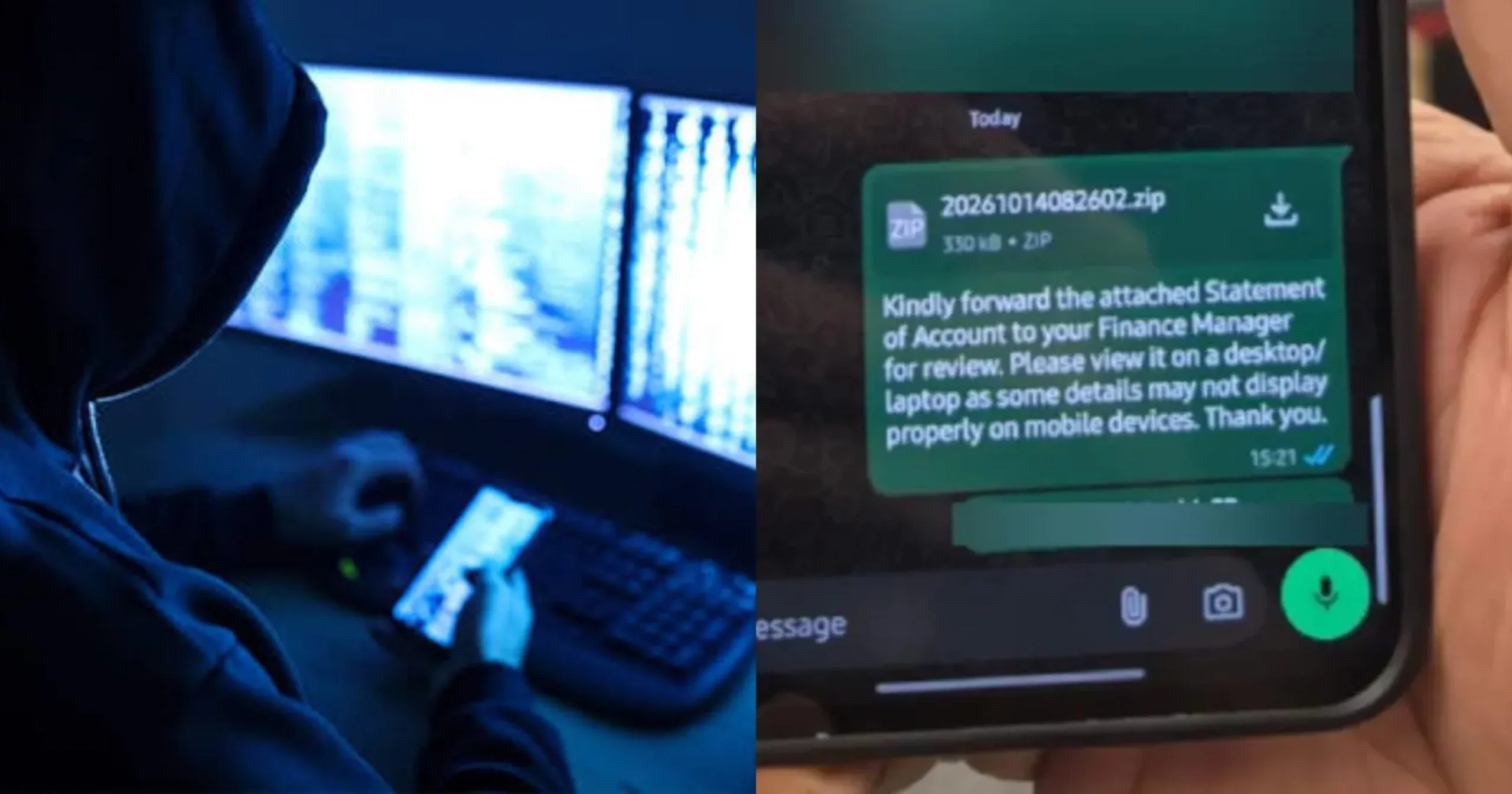 Fail ZIP dan RAR di WhatsApp: Jangan Terpedaya Kenalan