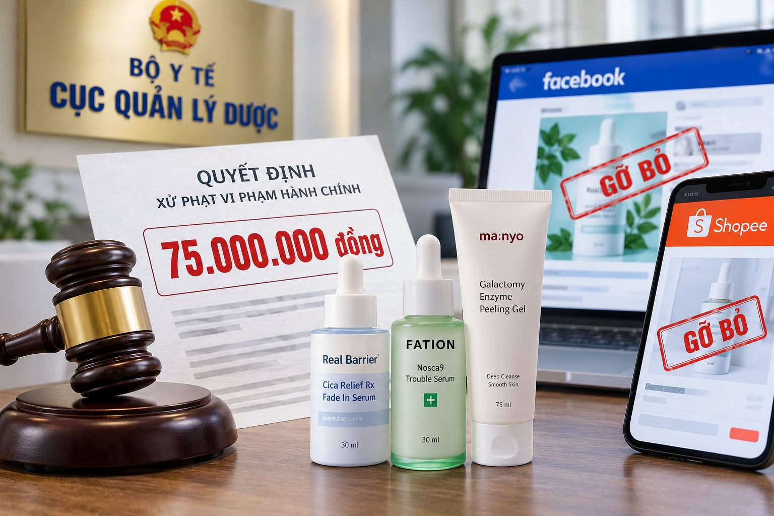 Những sản phẩm skincare bị thu hồi và cách tự bảo vệ mình