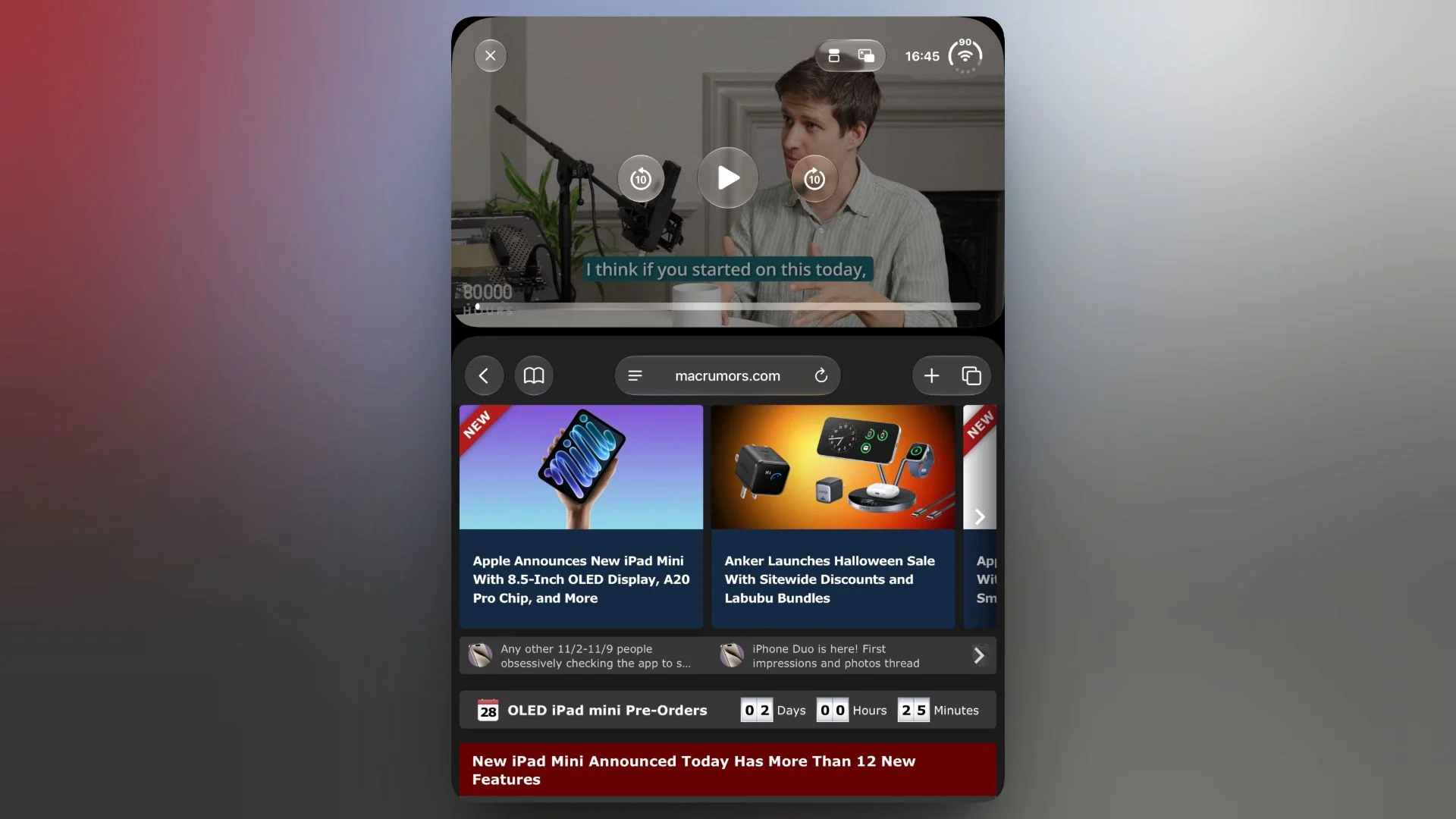 Split View iPhone Duo: Cách chia đôi màn hình và lưu cặp ứng dụng