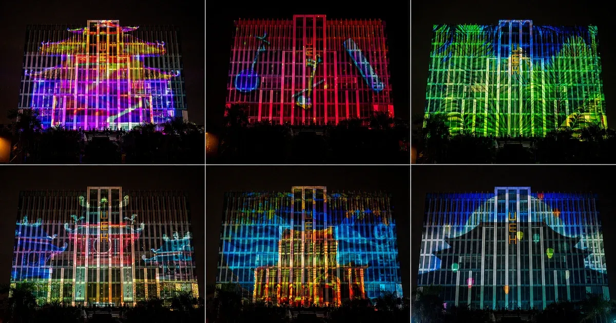 3D mapping kiến trúc: Khi ánh sáng kể chuyện di sản