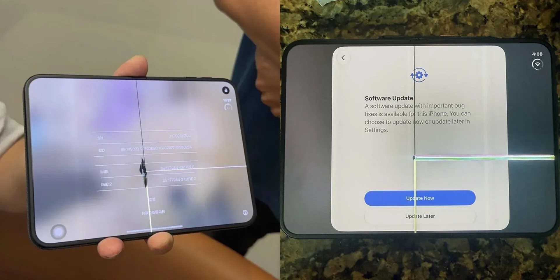 ‘Crackgate’ iPhone Duo: Skrin Lipat Rosak Dan Hak Pengguna