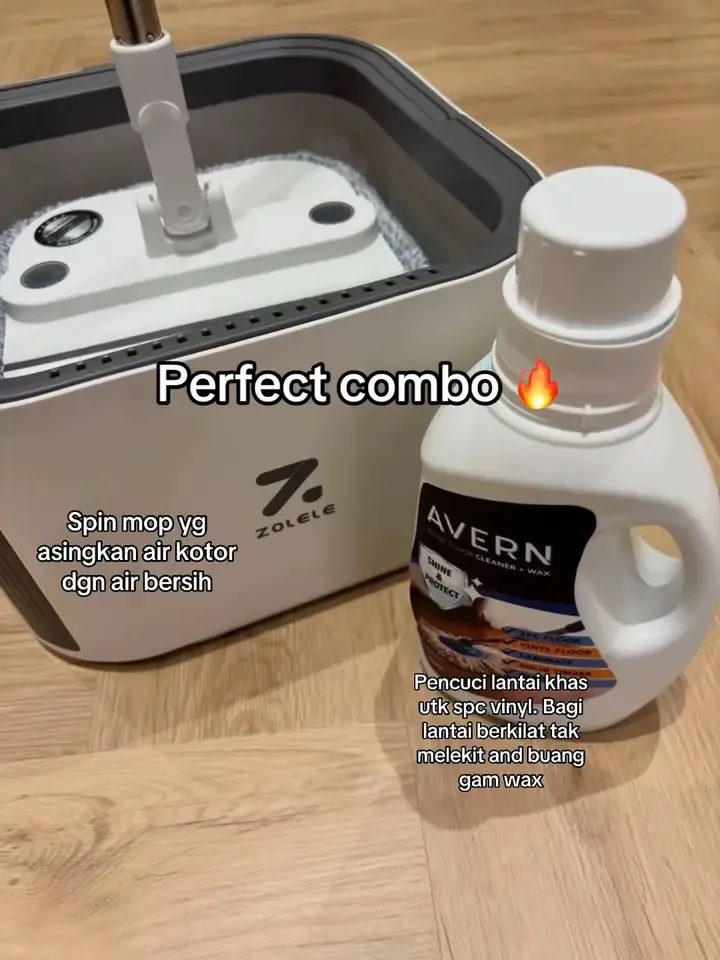 Lantai SPC Melekit Lepas Mop? Cara Pilih Pencuci Vinyl & Guna Dengan Betul