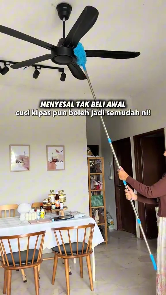 Kipas Siling Berhabuk? Duster RM3.30–RM15.90, Mana Berbaloi Untuk Rumah Sewa?