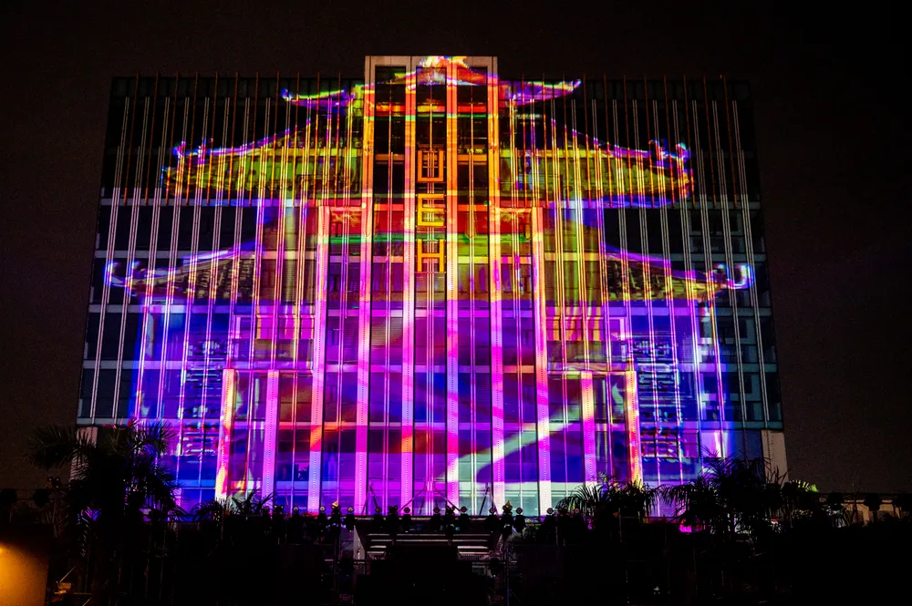 3D mapping kiến trúc: Khi ánh sáng kể chuyện di sản