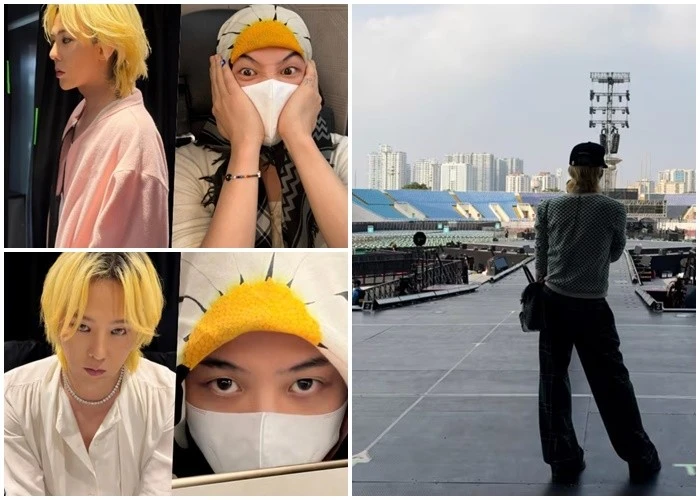 G-Dragon hé lộ những khoảnh khắc hậu trường ít thấy của BIGBANG tại Hà Nội