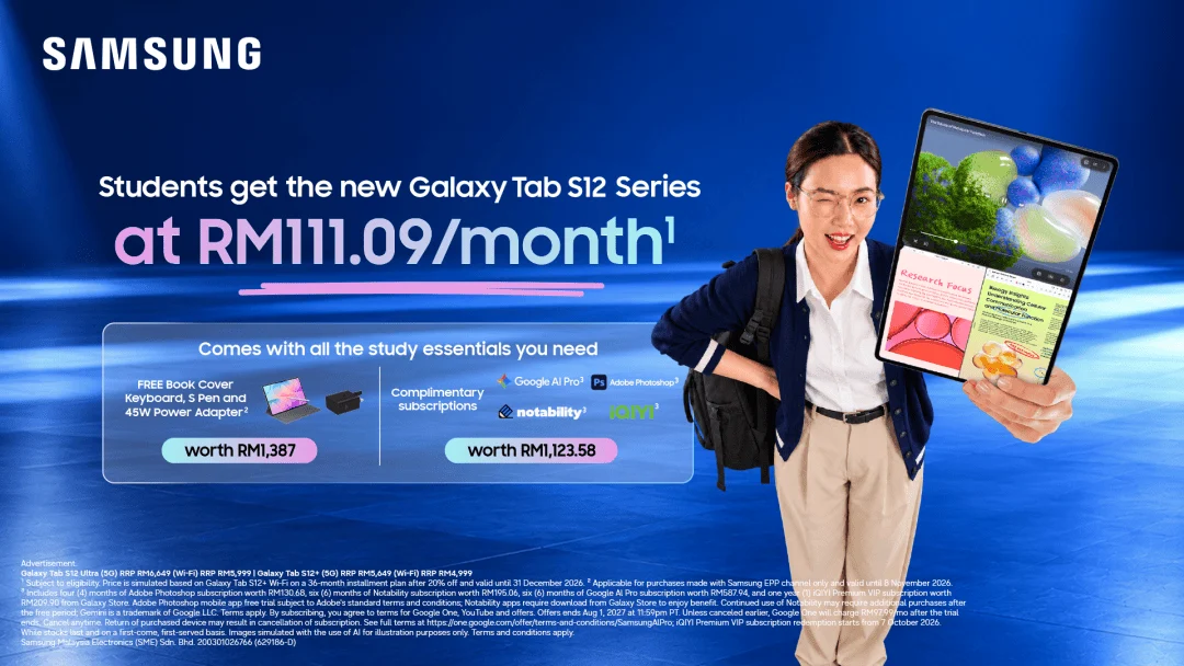 Galaxy Tab S12: Pilihan Tablet untuk Pelajar yang Berbaloi