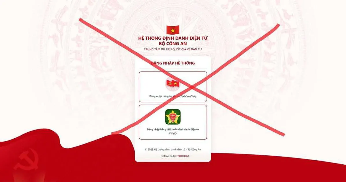 Website giả mạo VNeID: Nhận diện trước khi truy cập