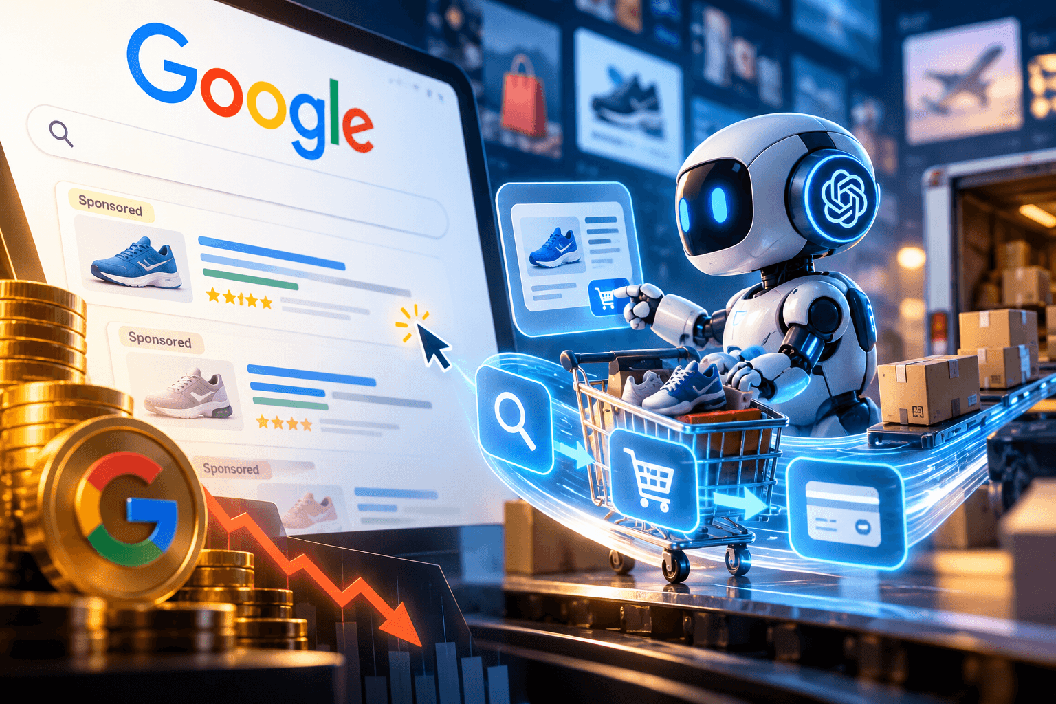 AI agent có thể làm lung lay cỗ máy quảng cáo tìm kiếm của Google?
