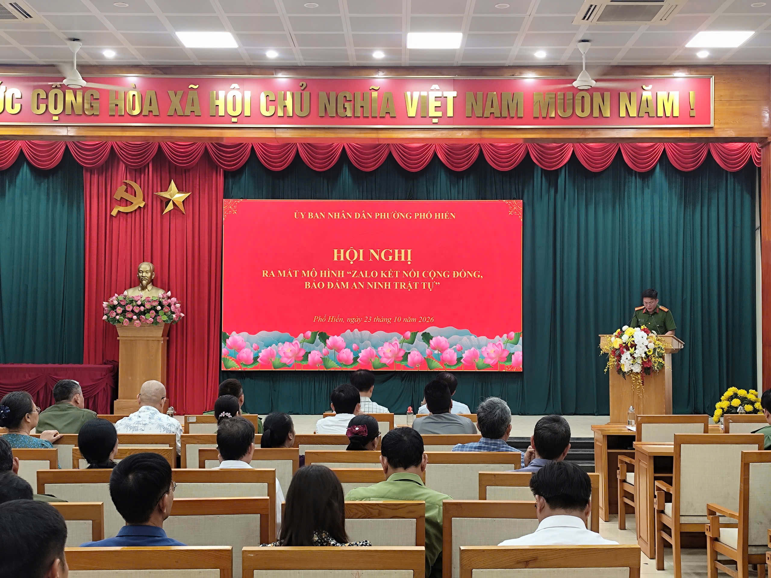 Zalo kết nối người dân với thủ tục và an ninh cơ sở ra sao?