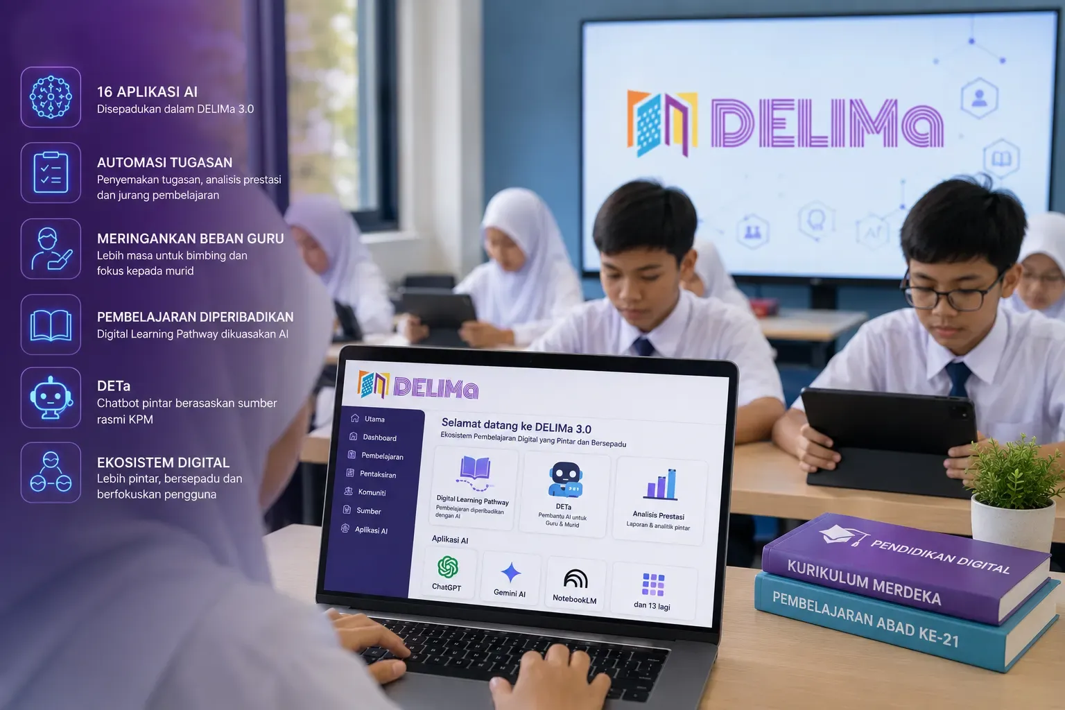 AI di Sekolah: Ilmu Perlu Seiring Sahsiah