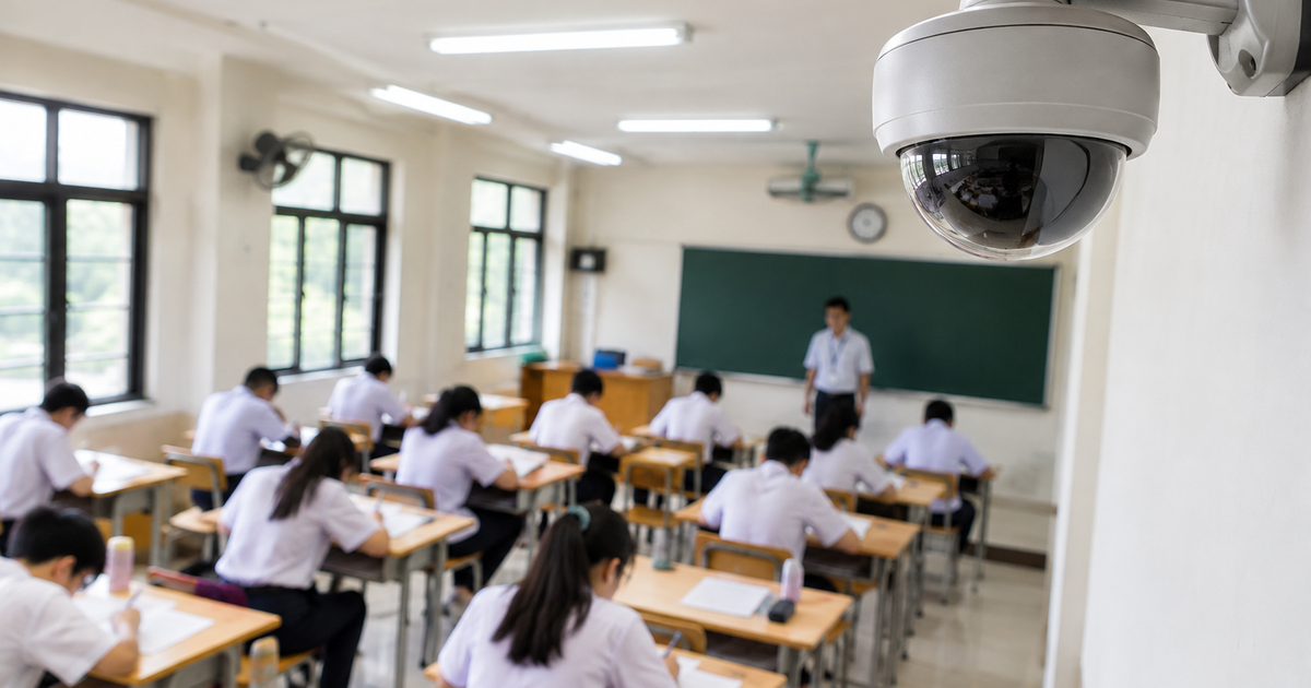 Camera phòng thi: công cụ hỗ trợ, không phải lá chắn tuyệt đối