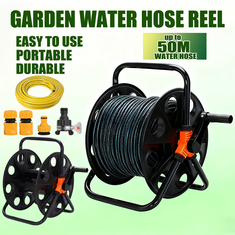 61% Off Heavy-Duty Hose Reel