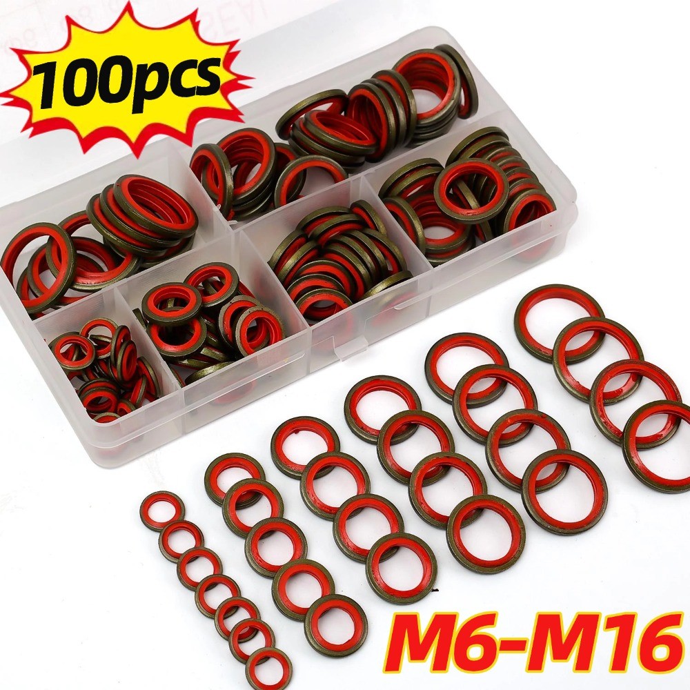 66% Off Red Oil Gaskets Set
