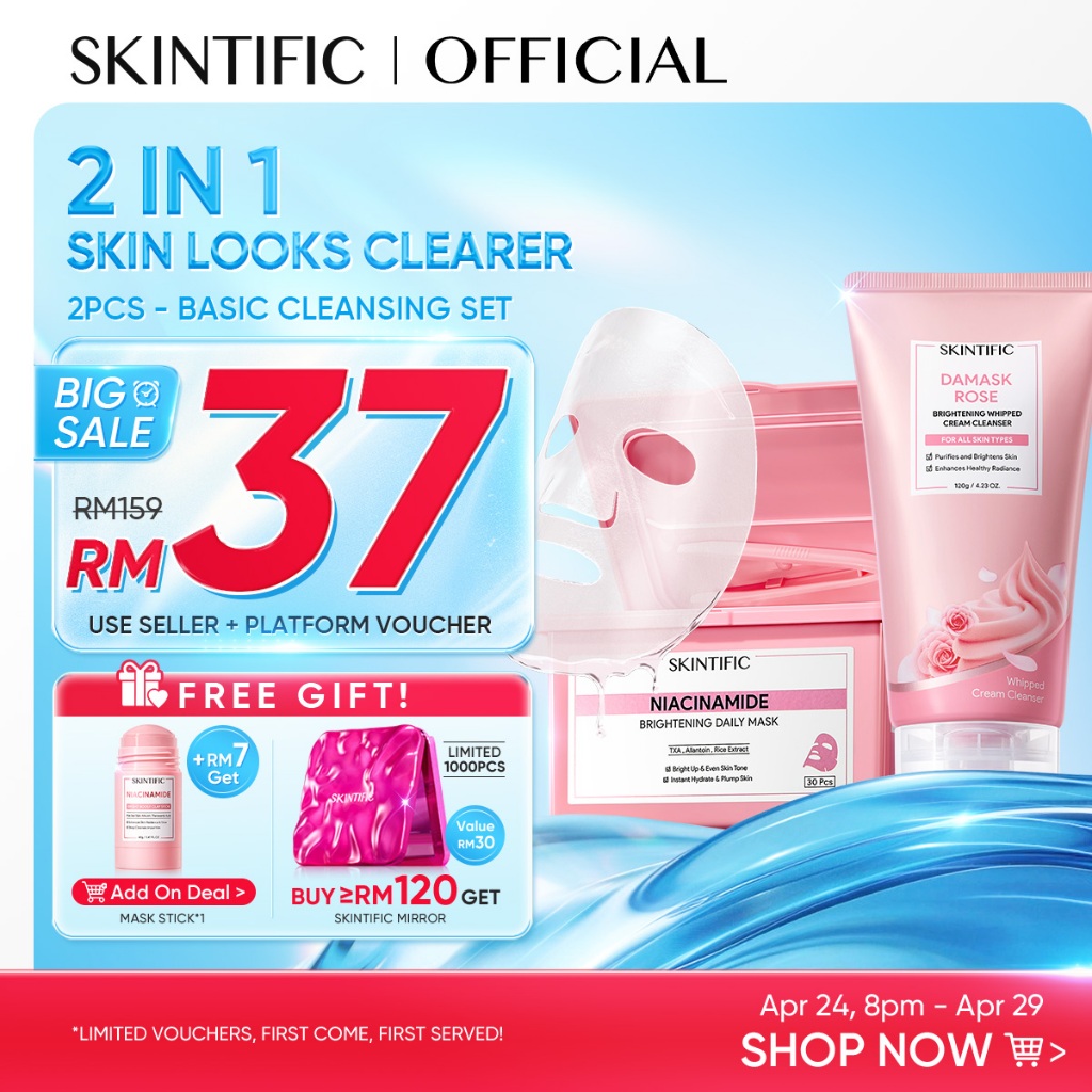 Lowest Price Ever SKINTIFIC Set