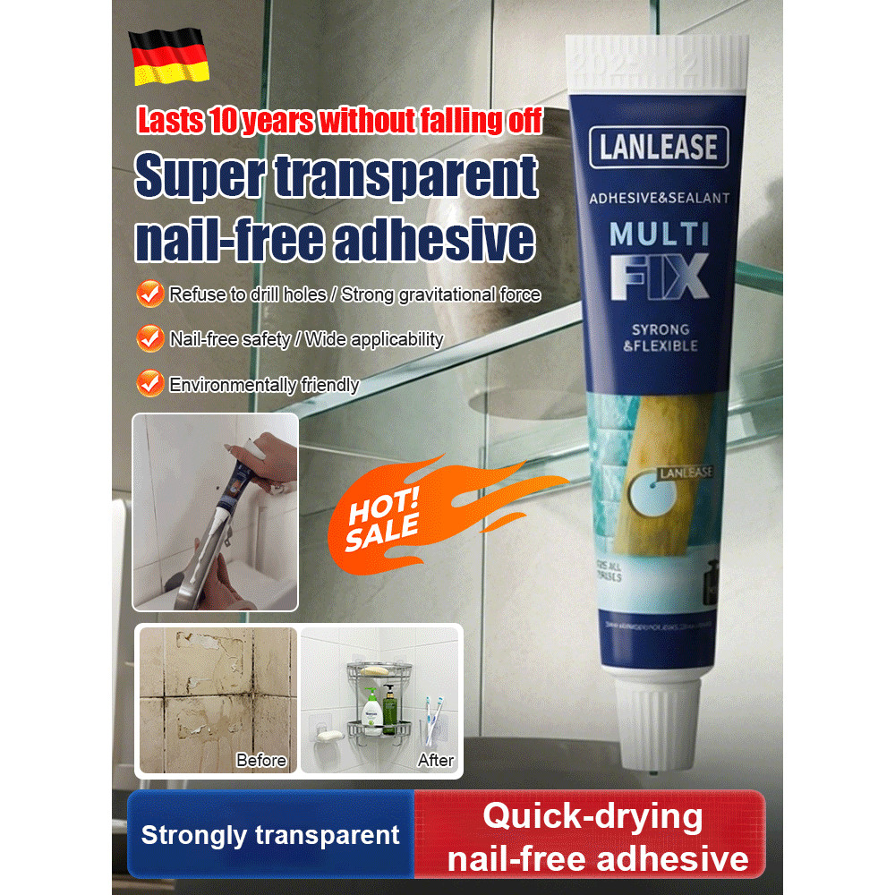 74% Off Crystal Clear Adhesive