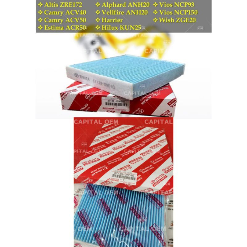 71% Off Toyota Cabin Filter