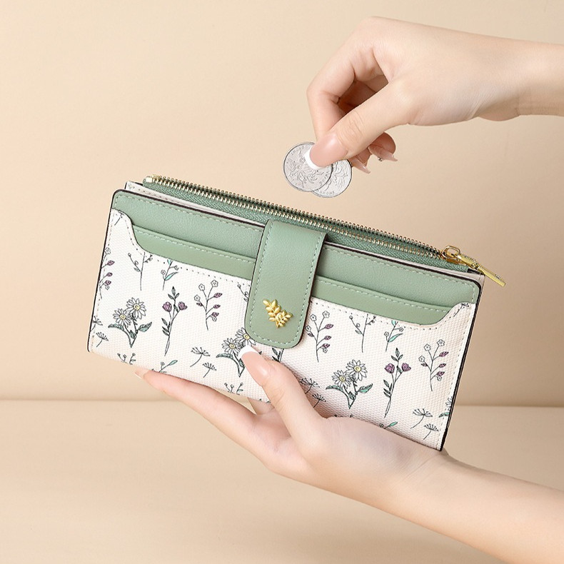 86% Off Korean Floral Wallet
