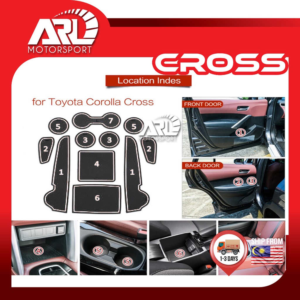 Lowest Price Ever Cross Rubber Mat Set