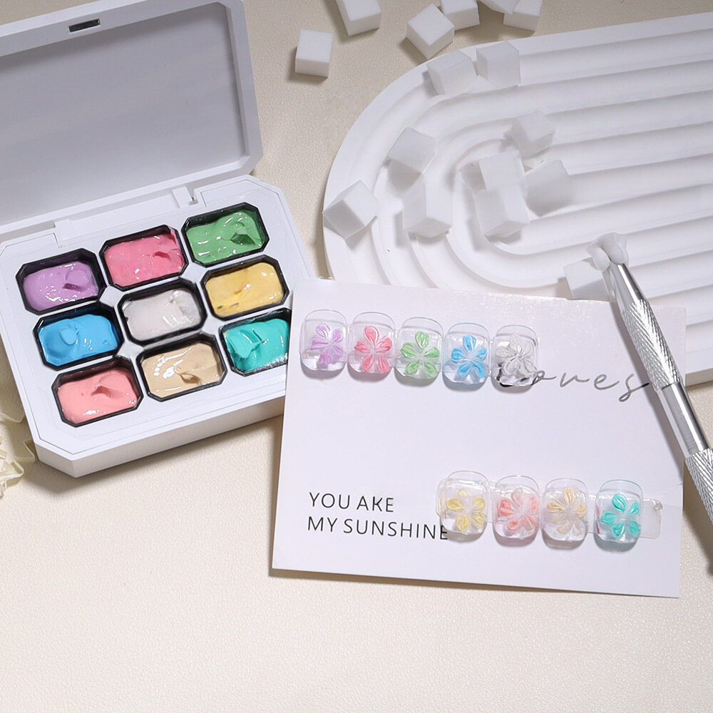Gradient Pat Gel Nail Art Palette