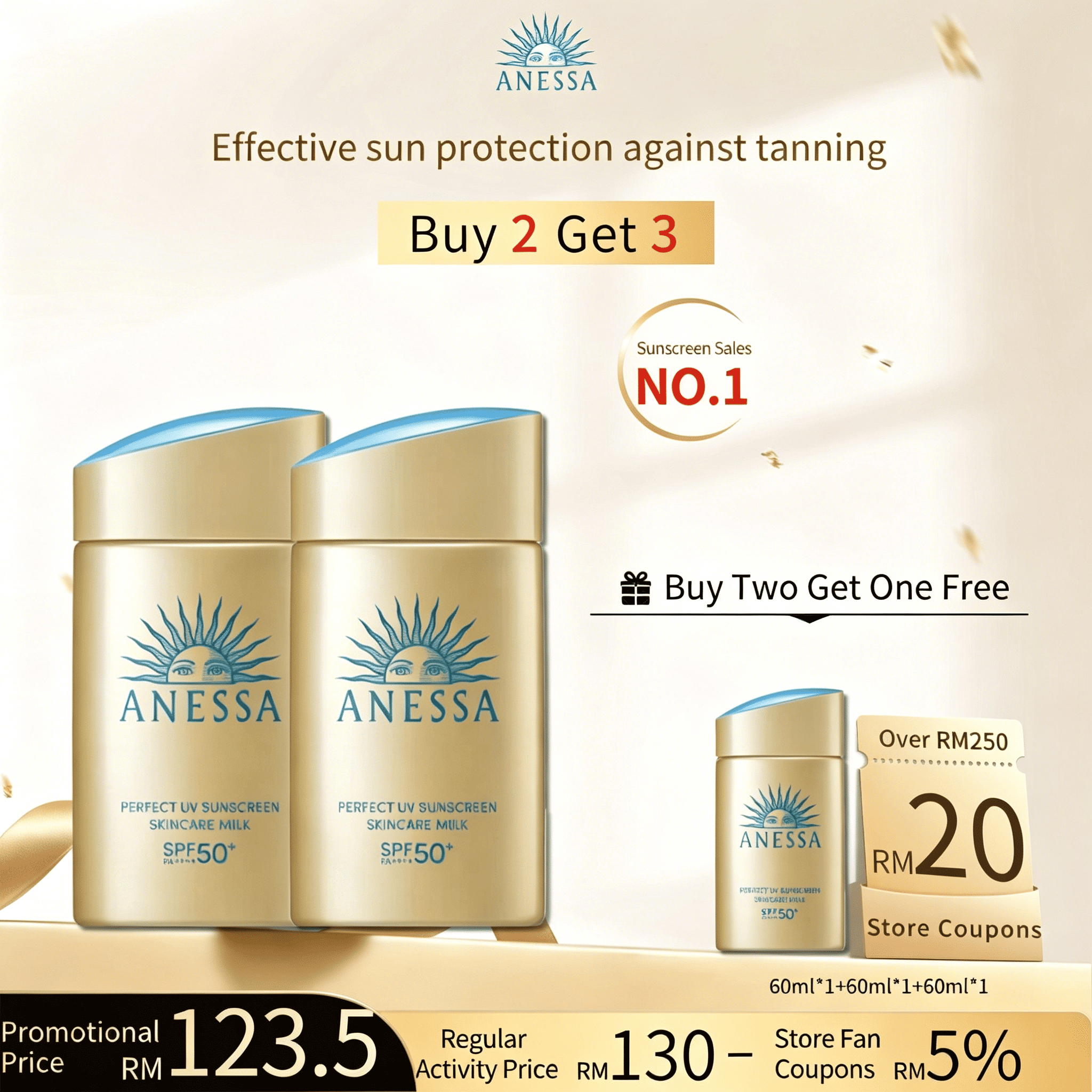 50% Price Drop on Anessa UV