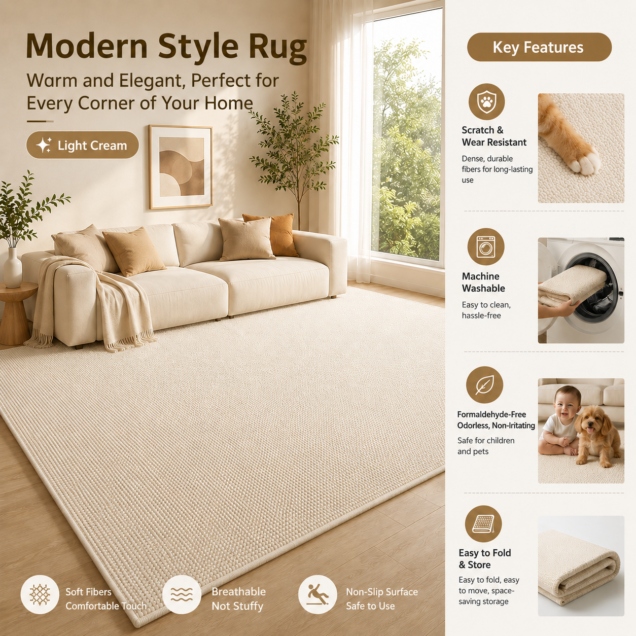 44% Price Drop Faux Sisal Rug