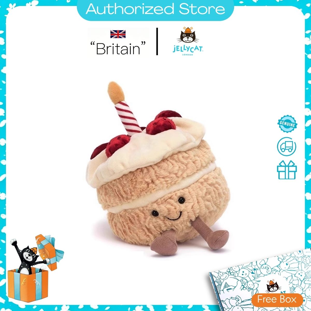 10.8% Price Drop Jellycat Cake