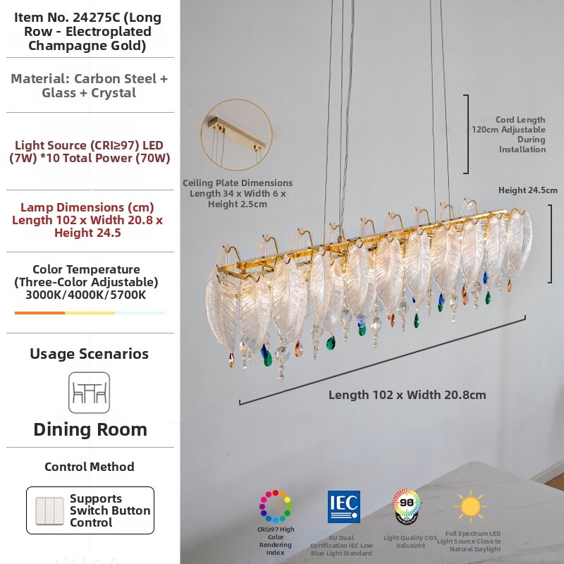 19.7% Price Drop Crystal Chandelier