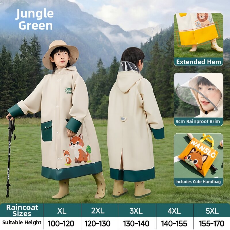 48% Price Drop Kids Raincoat