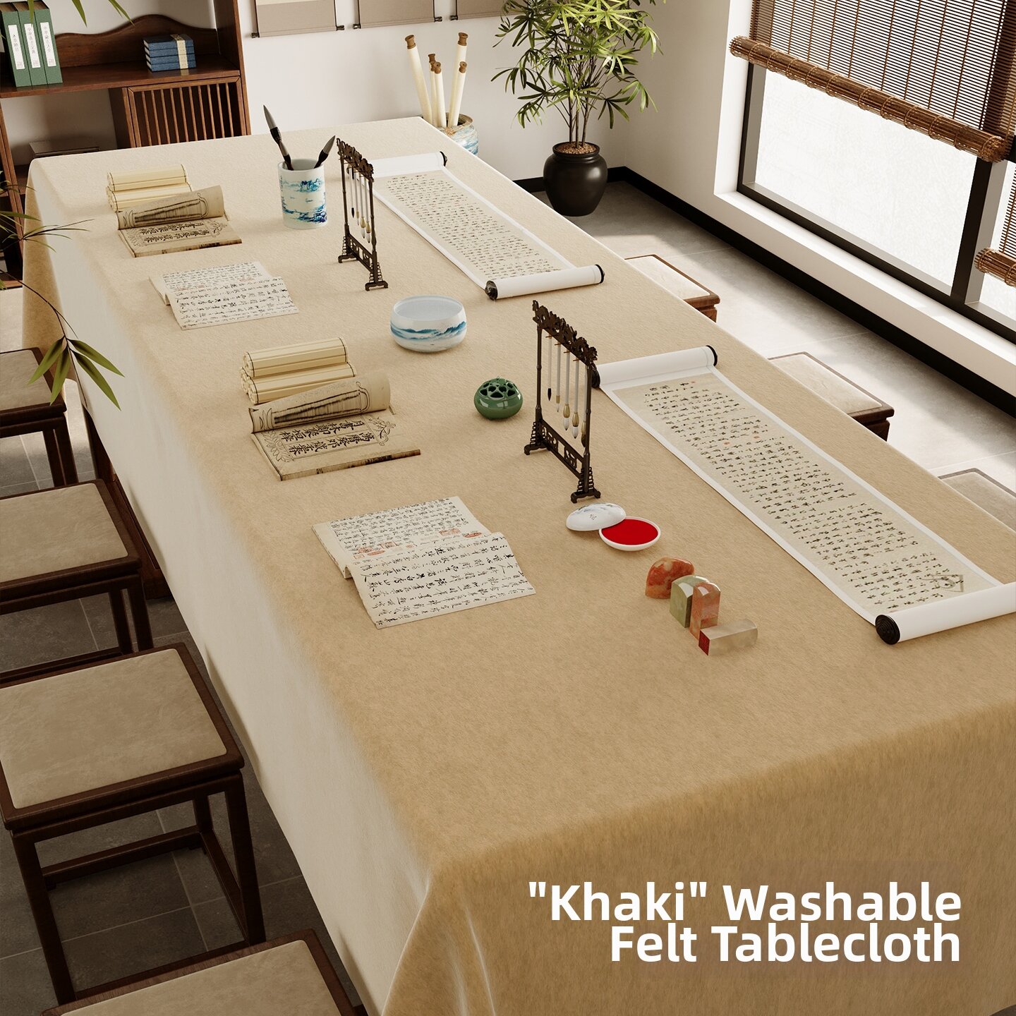 17% Price Drop Felt Table Cloth