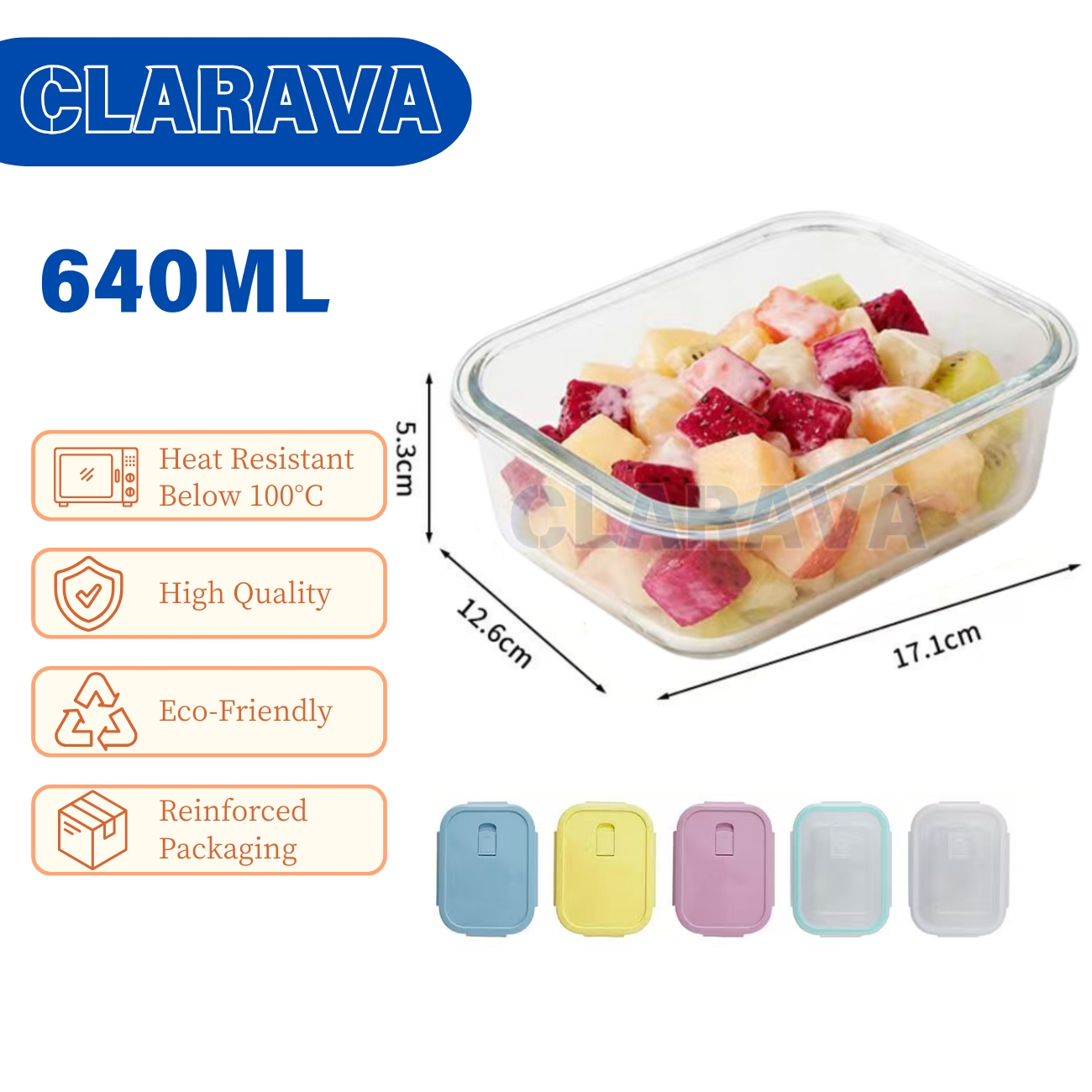 10% Price Drop Glass Lunch Box