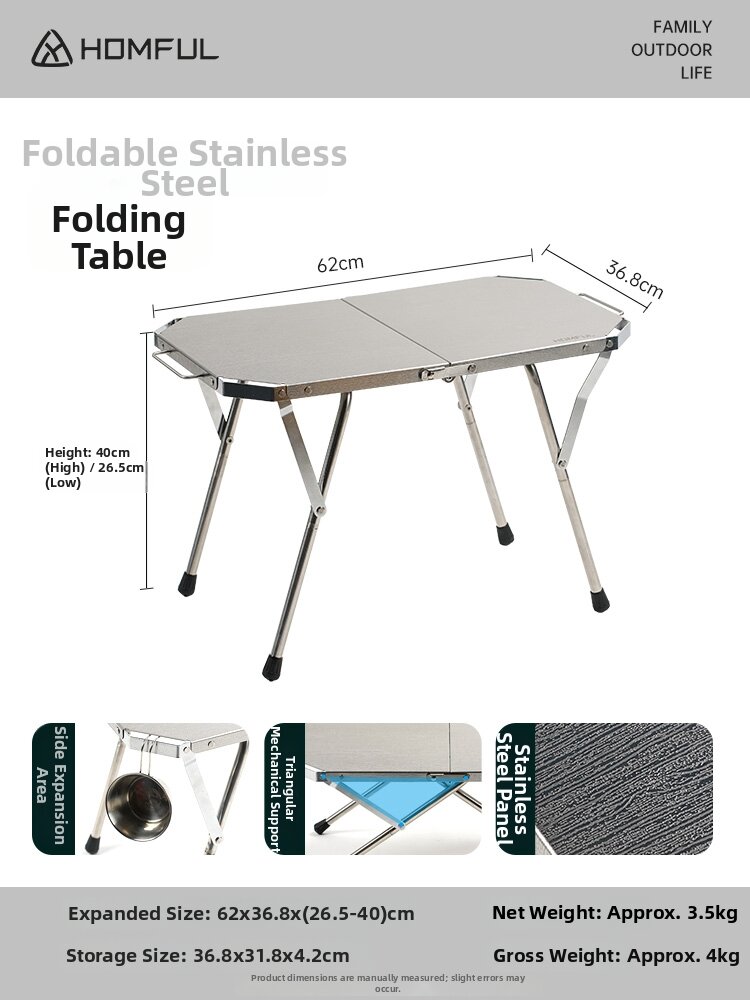 12% Price Drop Folding BBQ Table