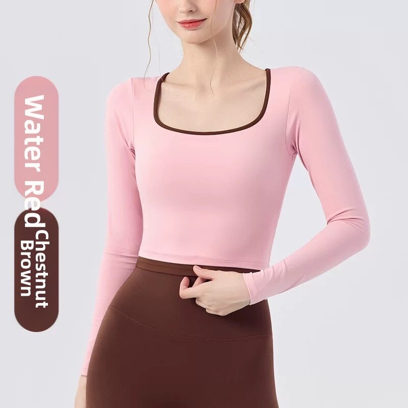 16% Price Drop Colorblock Yoga Top