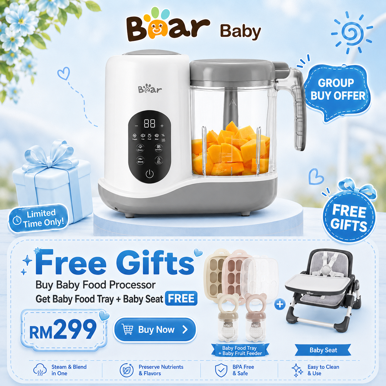 18% Price Drop BEAR Food Maker